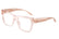 DOLCE & GABBANA 3411 3148 - Pink Cat-Eye Eyeglasses for Women - view 6
