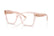 DOLCE & GABBANA 3411 3148 - Pink Cat-Eye Eyeglasses for Women