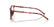 DOLCE & GABBANA 3424 3444 - Brown Cat-Eye Eyeglasses for Women - view 2