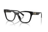 DOLCE & GABBANA 3430 501 - Black Cat-Eye Eyeglasses for Women