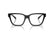 BURBERRY 2457U 3001 - Black Cat-Eye Eyeglasses for Women - view 4