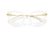 DOLCE & GABBANA 3438 3133 - Transparent Cat-Eye Eyeglasses for Women - view 5