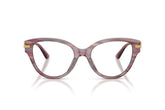 DOLCE & GABBANA 3438 3474 - Mauve Cat-Eye Eyeglasses for Women - view 4