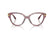 DOLCE & GABBANA 3438 3474 - Mauve Cat-Eye Eyeglasses for Women - view 4