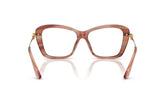 DOLCE & GABBANA 3439 3473 - Red Rectangle Eyeglasses for Women - view 3