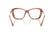 DOLCE & GABBANA 3439 3473 - Red Rectangle Eyeglasses for Women - view 3