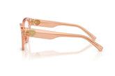 DOLCE & GABBANA 3440 3226 - Beige Cat-Eye Eyeglasses for Women - view 2
