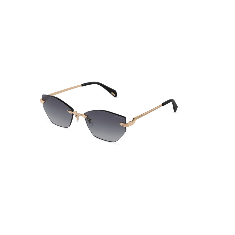 POLICE SPLU10 300 - Gold Cat-Eye Sunglasses for Women
