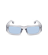 POLICE SPLR82E 04G0 - Transparent Rectangle Sunglasses Unisex - view 2