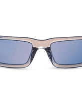 POLICE SPLR82E 04G0 - Transparent Rectangle Sunglasses Unisex - view 5