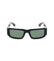 POLICE SPLR82E 700Y - Black Rectangle Sunglasses Unisex - view 2
