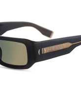 POLICE SPLR82E 700Y - Black Rectangle Sunglasses Unisex - view 6