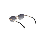 POLICE SPLU10 300 - Gold Cat-Eye Sunglasses for Women - view 5