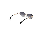 POLICE SPLU10 300 - Gold Cat-Eye Sunglasses for Women - view 6