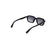 POLICE SPLU82 700 - Black Rectangle Sunglasses for Men - view 5