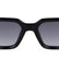 POLICE SPLU82 700 - Black Rectangle Sunglasses for Men - view 8