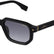 POLICE SPLU82 700 - Black Rectangle Sunglasses for Men - view 9