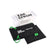 POLICE SPLU82 700 - Black Rectangle Sunglasses for Men - view 11