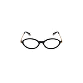 POLICE VPLU03 700 - Black Oval Eyeglasses for Women - view 2