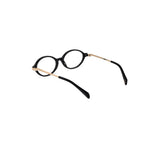 POLICE VPLU03 700 - Black Oval Eyeglasses for Women - view 5