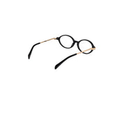 POLICE VPLU03 700 - Black Oval Eyeglasses for Women - view 6