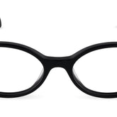 POLICE VPLU03 700 - Black Oval Eyeglasses for Women - view 9