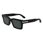 CALVIN KLEIN 25503S 001 - Black Rectangle Sunglasses for Men