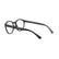 EMPORIO ARMANI 4152 58011W - Black Rectangle Eyeglasses for Men