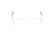 MIU MIU 02YV 15Z1O1 - Transparent Square Eyeglasses for Women