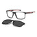 CARRERA CA 8933/C BLX - Black Rectangle Eyeglasses for Men