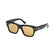 TOM FORD 1280 01E - Black Square Sunglasses for Men