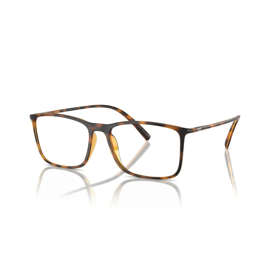 GIORGIO ARMANI 7244U 5026 - Brown / Torto Rectangle Eyeglasses for Men