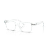 ARMANI EXCHANGE 3130U 8235 - Transparent Rectangle Eyeglasses for Men