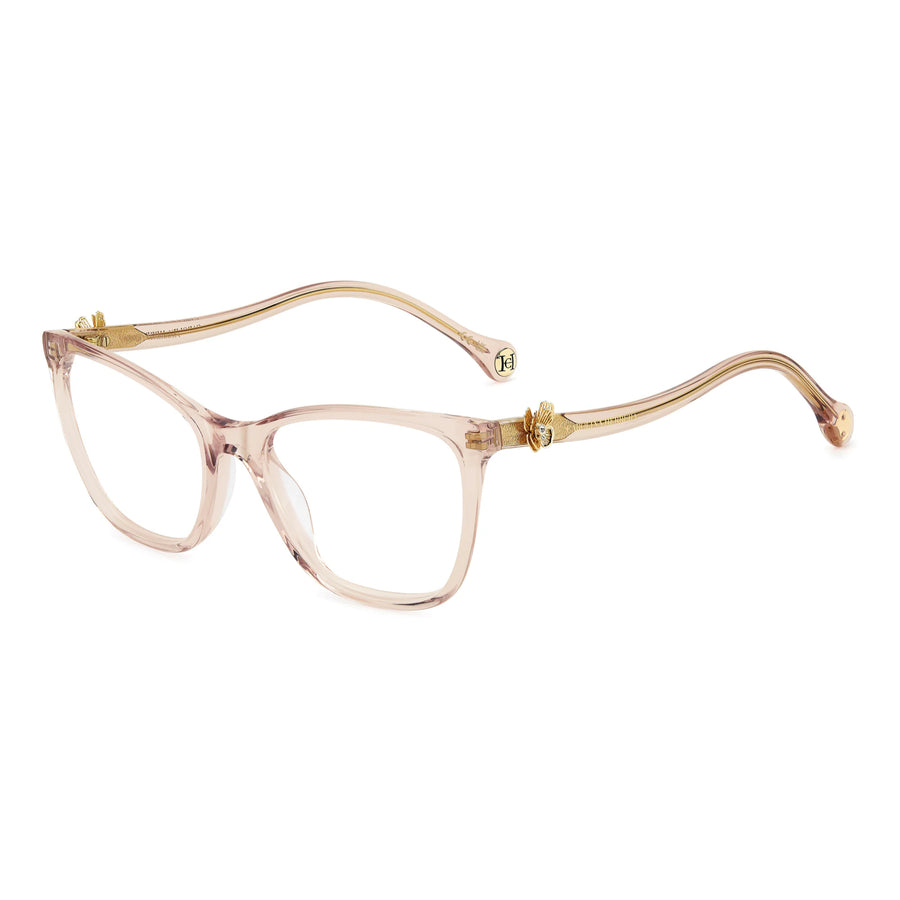 CAROLINA HERRERA HER 0395/G FWM - Brown Cateye Eyeglasses for Women