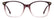 CARRERA CARRERA 3091 B3V - Mauve Square Eyeglasses for Women