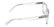 CALVIN KLEIN JEANS 26612 971 - Transparent Rectangle Eyeglasses for Men