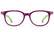 NANO PIXEL & CLIP 3071146SC - Mauve Square Eyeglasses for Kids