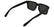 CALVIN KLEIN JEANS 25621S 001 - Black Rectangle Sunglasses for Men