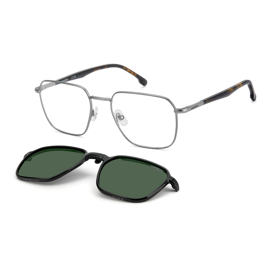 CARRERA CA 388/C R80 - Silver Rectangle Eyeglasses for Men