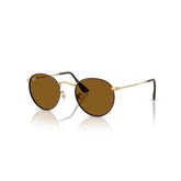 RAY BAN 3447 927533 - Brown Round Sunglasses for Men