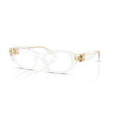 MIU MIU 03WV 15Z1O1 - Transparent Cateye Eyeglasses for Women