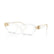 MIU MIU 03WV 15Z1O1 - Transparent Cateye Eyeglasses for Women