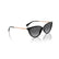 VOGUE 5672S W44/T3 - Black Cateye Sunglasses for Women