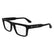 CALVIN KLEIN 25520 001 - Black Rectangle Eyeglasses for Men
