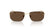 RAY BAN 3768 001/73 - Gold Rectangle Sunglasses for Men