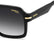 CARRERA CARRERA 377/S 807 - Black Rectangle Sunglasses for Men