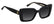 TOMMY HILFIGER TH 2341/S 807 - Black Butterfly Sunglasses for Women