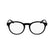 CALVIN KLEIN 24551MAG-SET+CLIP 001 - Black Round Eyeglasses for Men