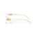 MIU MIU 03WV 15Z1O1 - Transparent Cateye Eyeglasses for Women