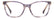 CAROLINA HERRERA HER 0395/G 7FF - Mauve Cateye Eyeglasses for Women